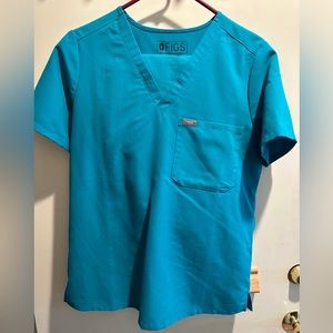 Figs Scrubs Teal Set